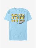 Star Wars May The 4TH T-Shirt, LT BLUE, hi-res