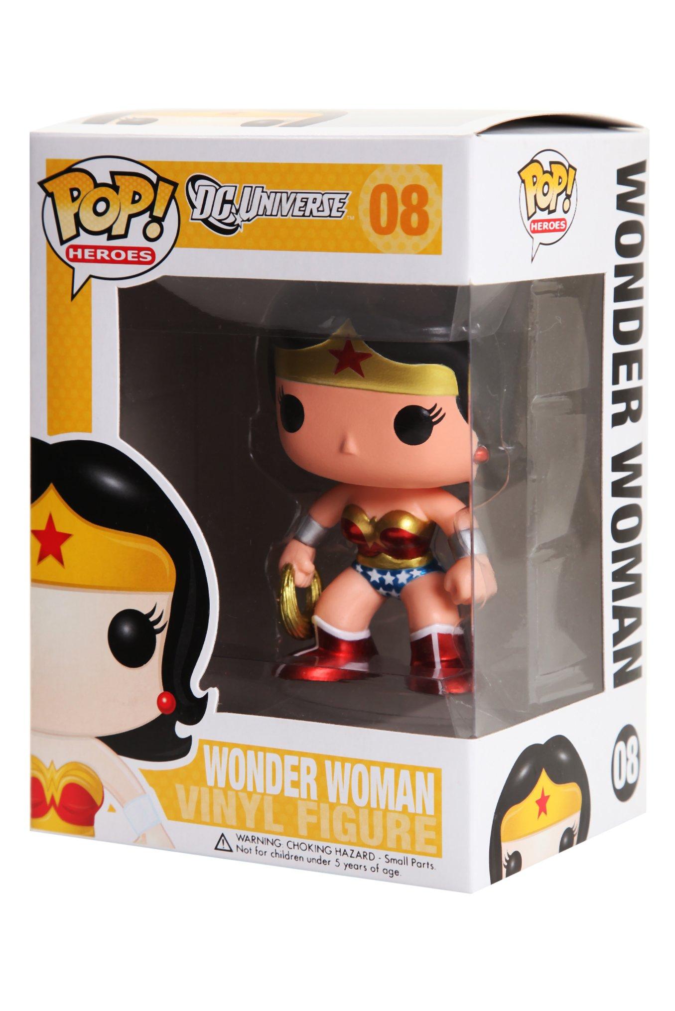 Funko DC Comics Pop! Heroes Series 2 Wonder Woman Vinyl Figure, , hi-res