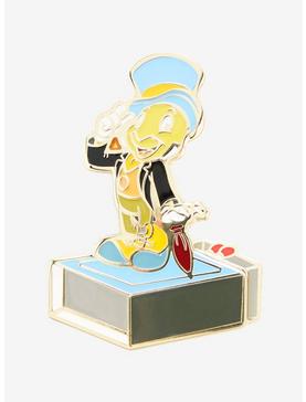 Disney Pinocchio Jiminy Cricket Matchbox Enamel Pin - BoxLunch Exclusive, , hi-res