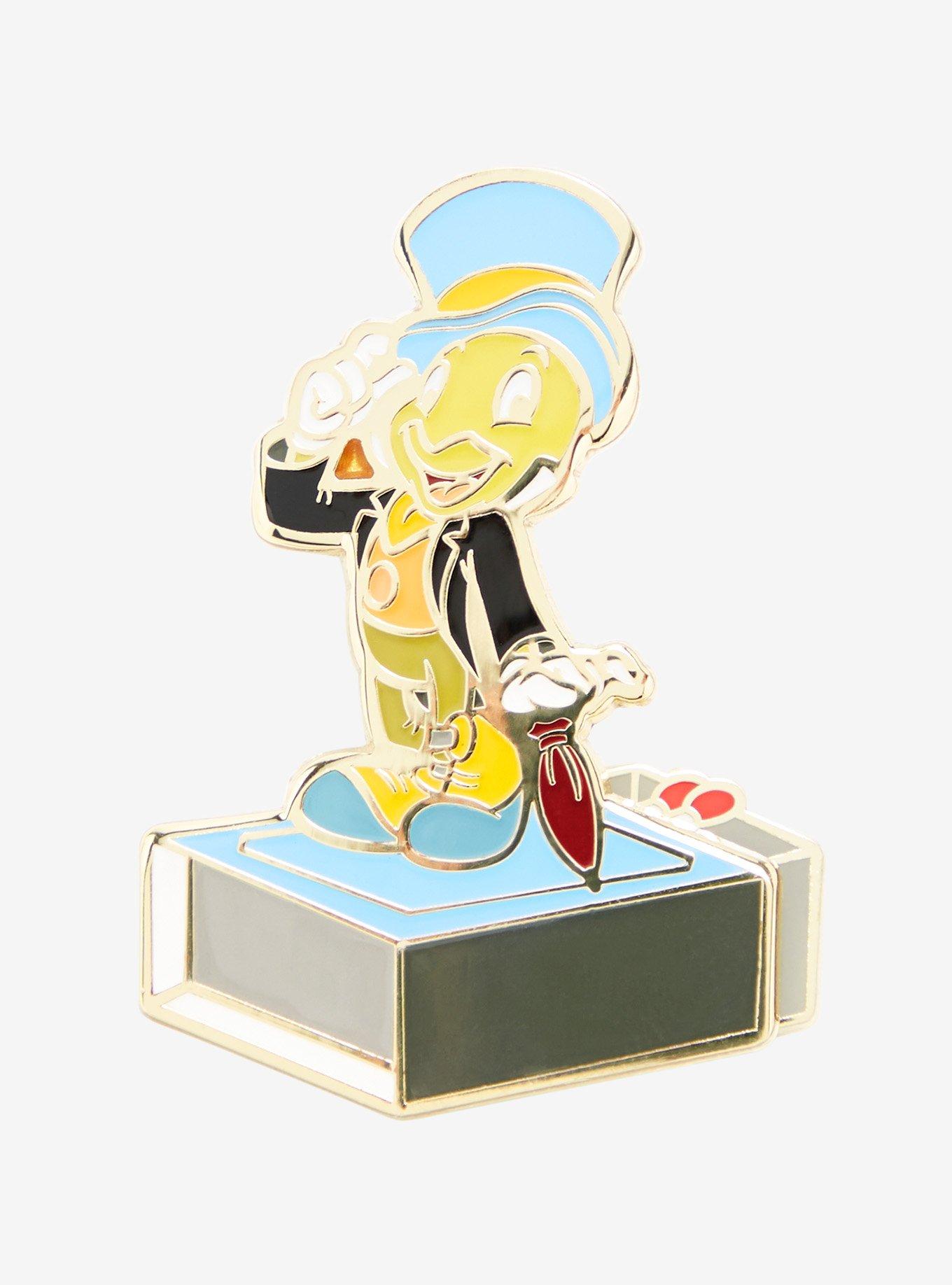 Disney Pinocchio Jiminy Cricket Matchbox Enamel Pin - BoxLunch Exclusive, , hi-res