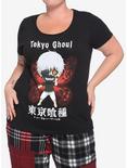 Tokyo Ghoul Chibi Kaneki Girls T-Shirt Plus Size, MULTI, hi-res