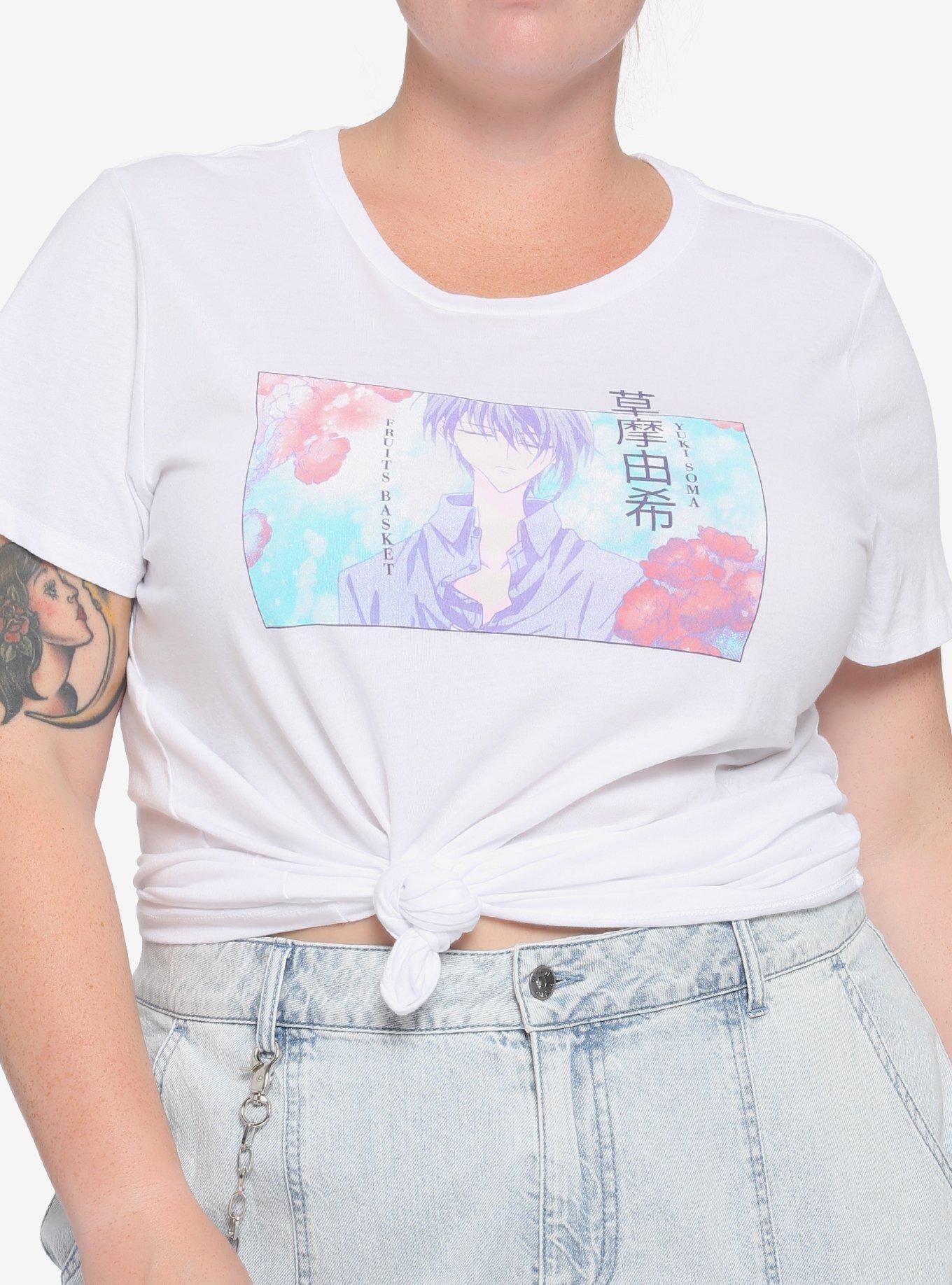 Fruits Basket Yuki Sohma Pastel Girls T-Shirt Plus Size, MULTI, hi-res
