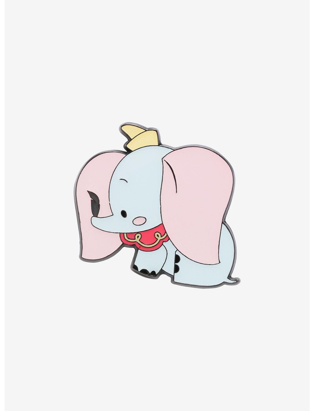 Loungefly Disney Dumbo Chibi Enamel Pin, , hi-res