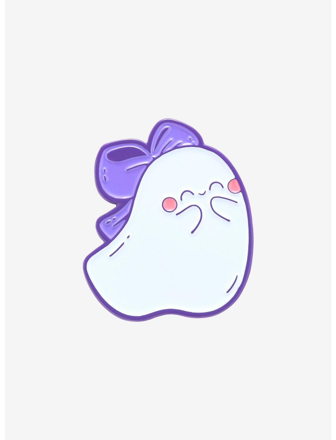 Arcasian Cute Ghost Enamel Pin, , hi-res