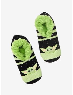 Star Wars The Mandalorian The Child Youth Slipper Socks - BoxLunch Exclusive, , hi-res