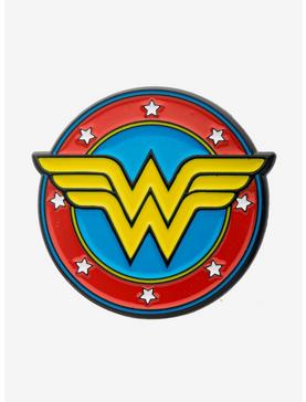 Plus Size DC Comics Wonder Woman Logo Pin, , hi-res