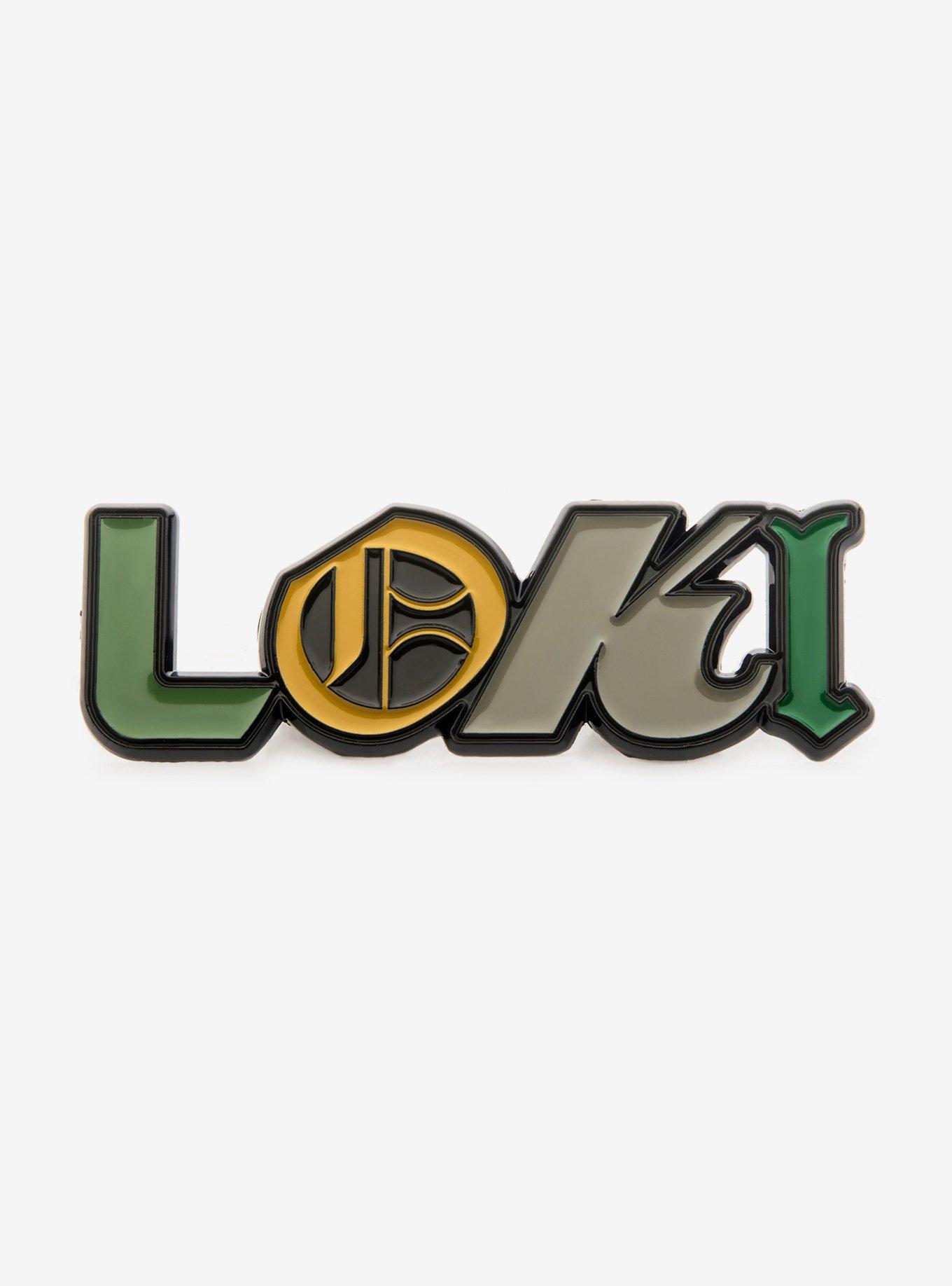 Marvel Loki Logo Pin, , hi-res