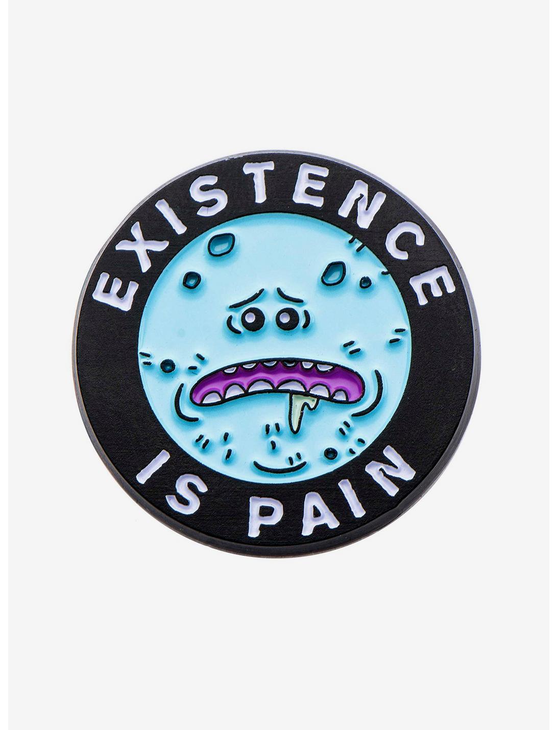 Rick And Morty Mr. Meeseeks Existence Is Pain Pin, , hi-res