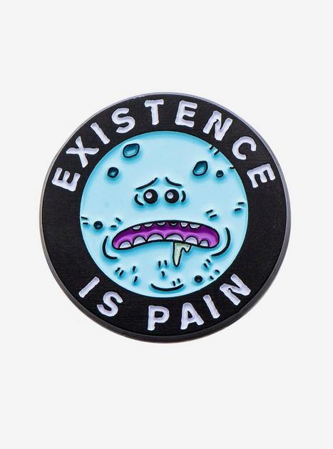Rick And Morty Mr. Meeseeks Existence Is Pain Pin | Hot Topic