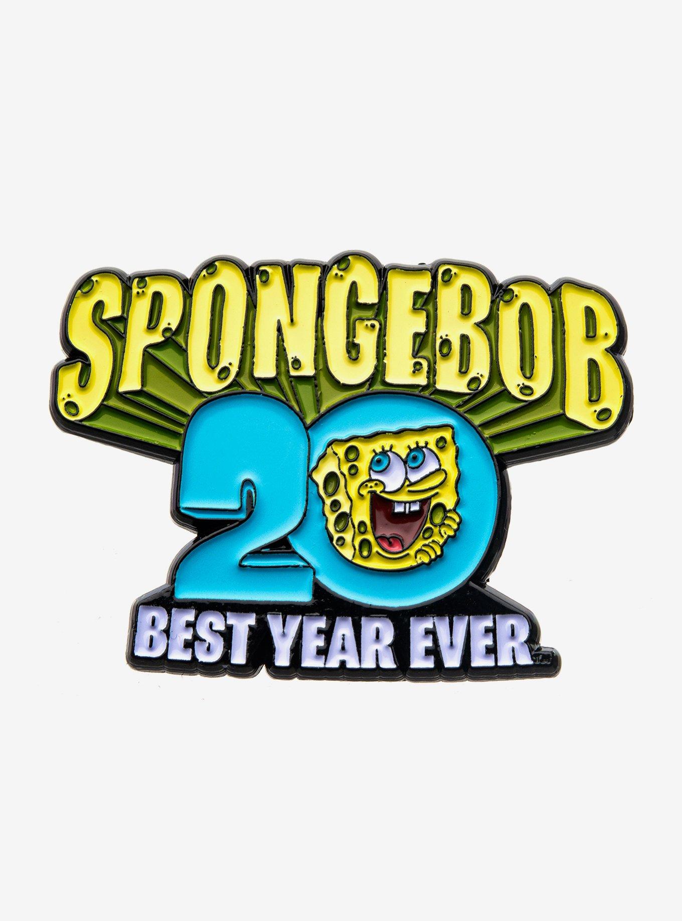 Spongebob Squarepants 20th Pin Hot Topic