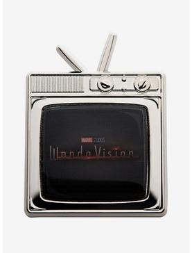 Plus Size Marvel WandaVision TV Logo Pin, , hi-res