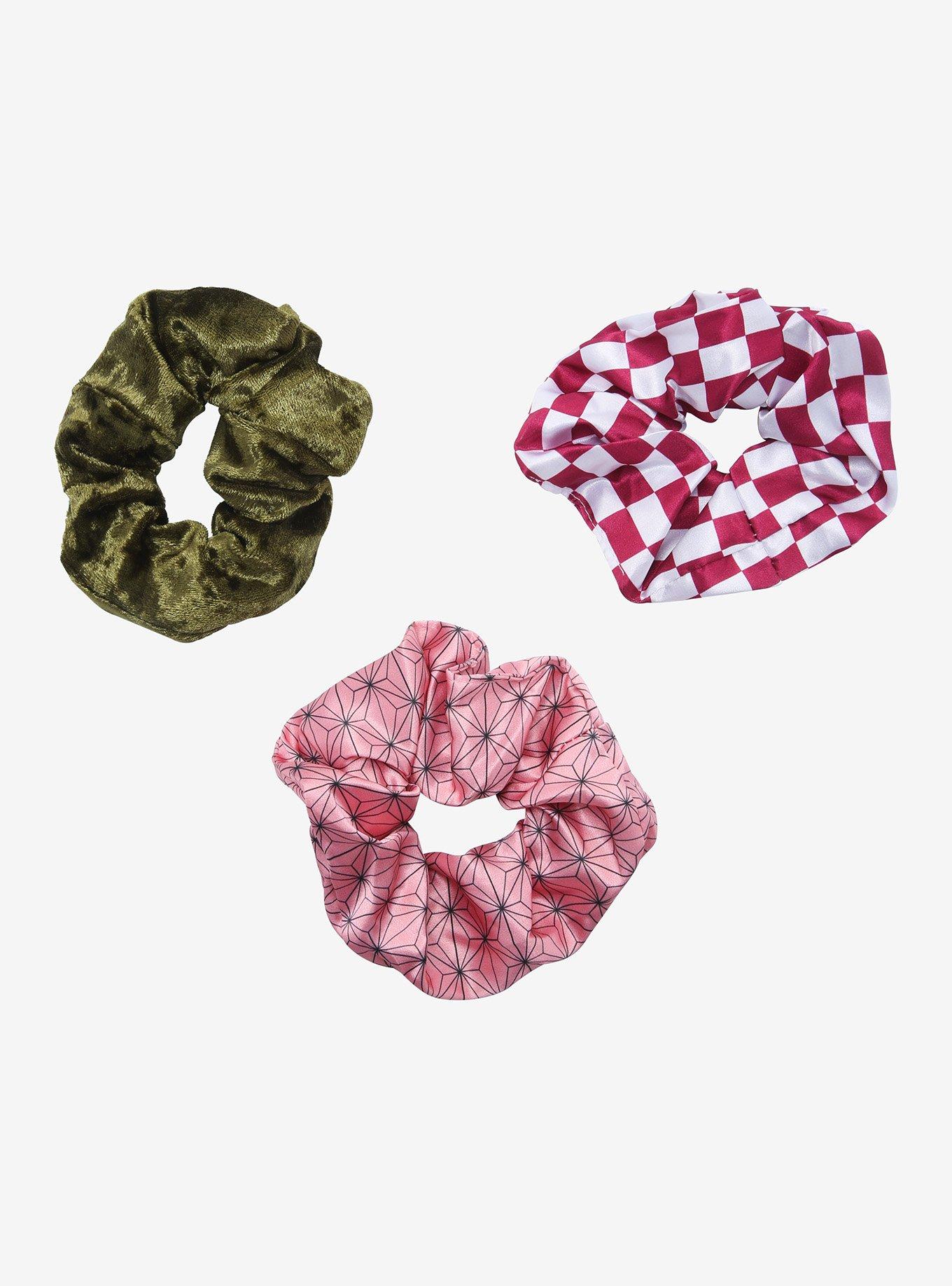 Demon Slayer: Kimetsu No Yaiba Nezuko Scrunchie Set, , hi-res