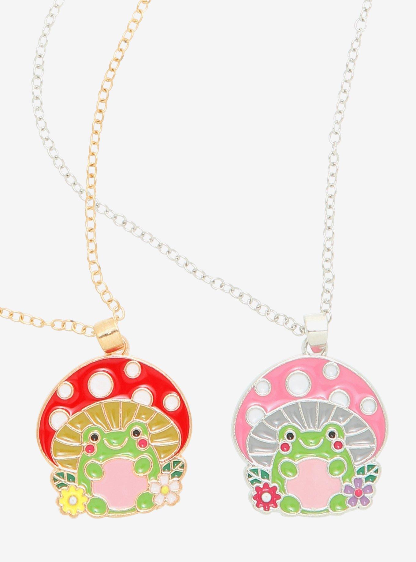 Matching frog deals necklaces