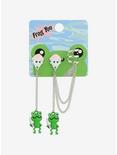 Frogs With Weapons Mismatch Earring Set, , hi-res