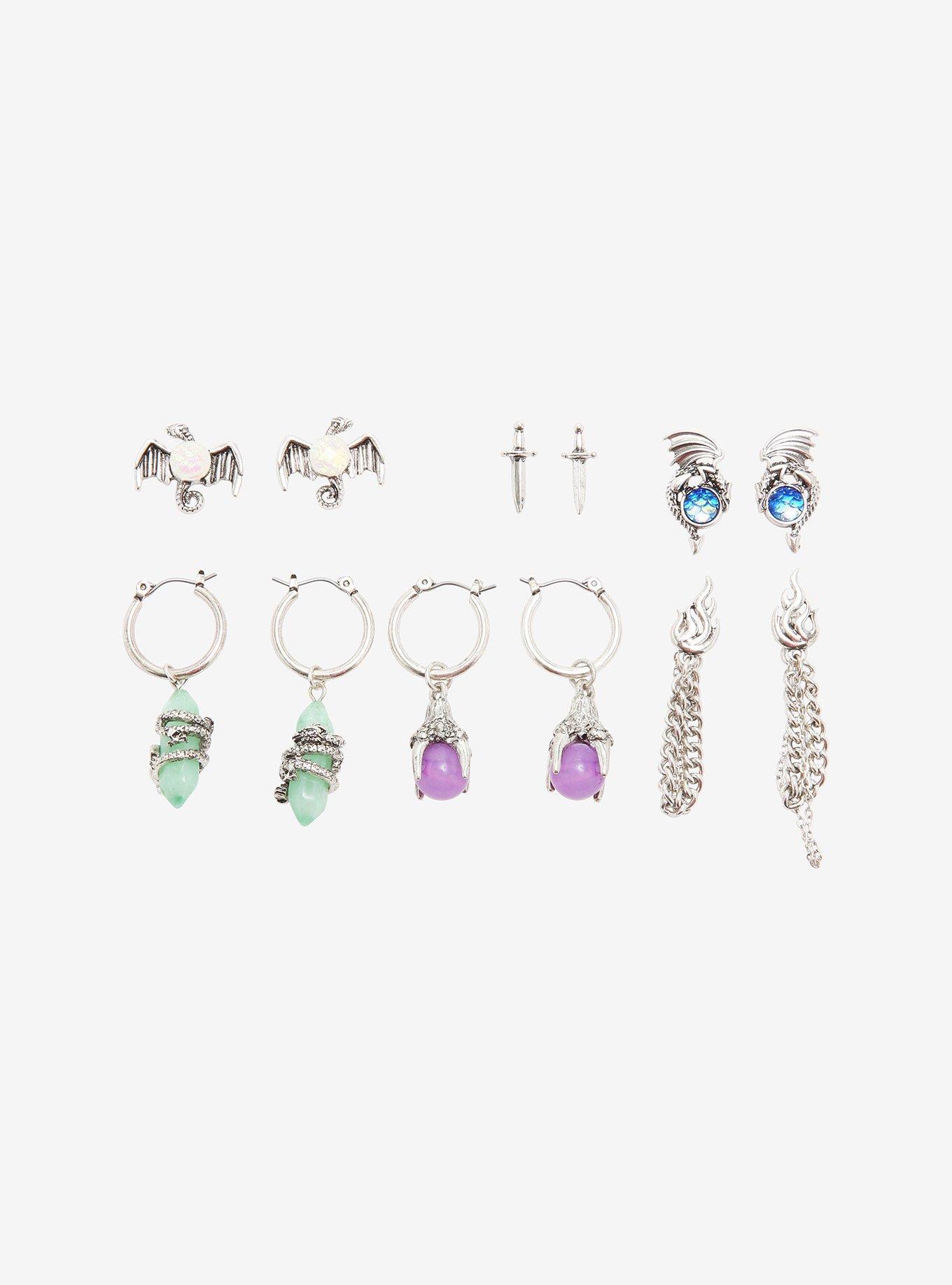 Hot Topic Enamel Earrings