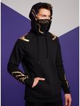 Our Universe Marvel Hawkeye Ronin Mask Hoodie, GOLD, hi-res