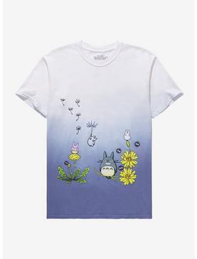 Studio Ghibli My Neighbor Totoro Flowers & Spirits Blue Dip-Dye T-Shirt, , hi-res