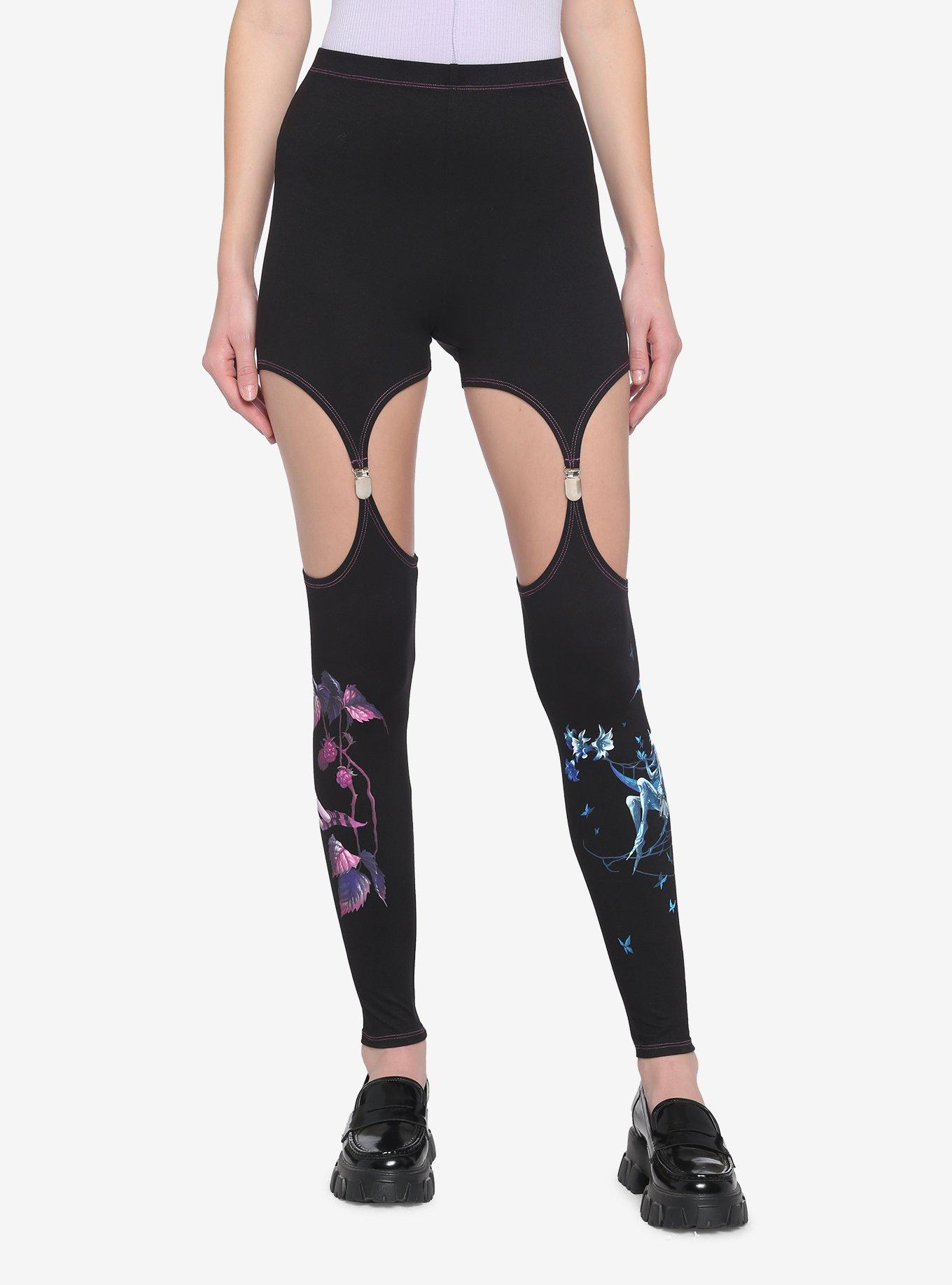 Fairies By Trick Garter Leggings, MULTI, hi-res