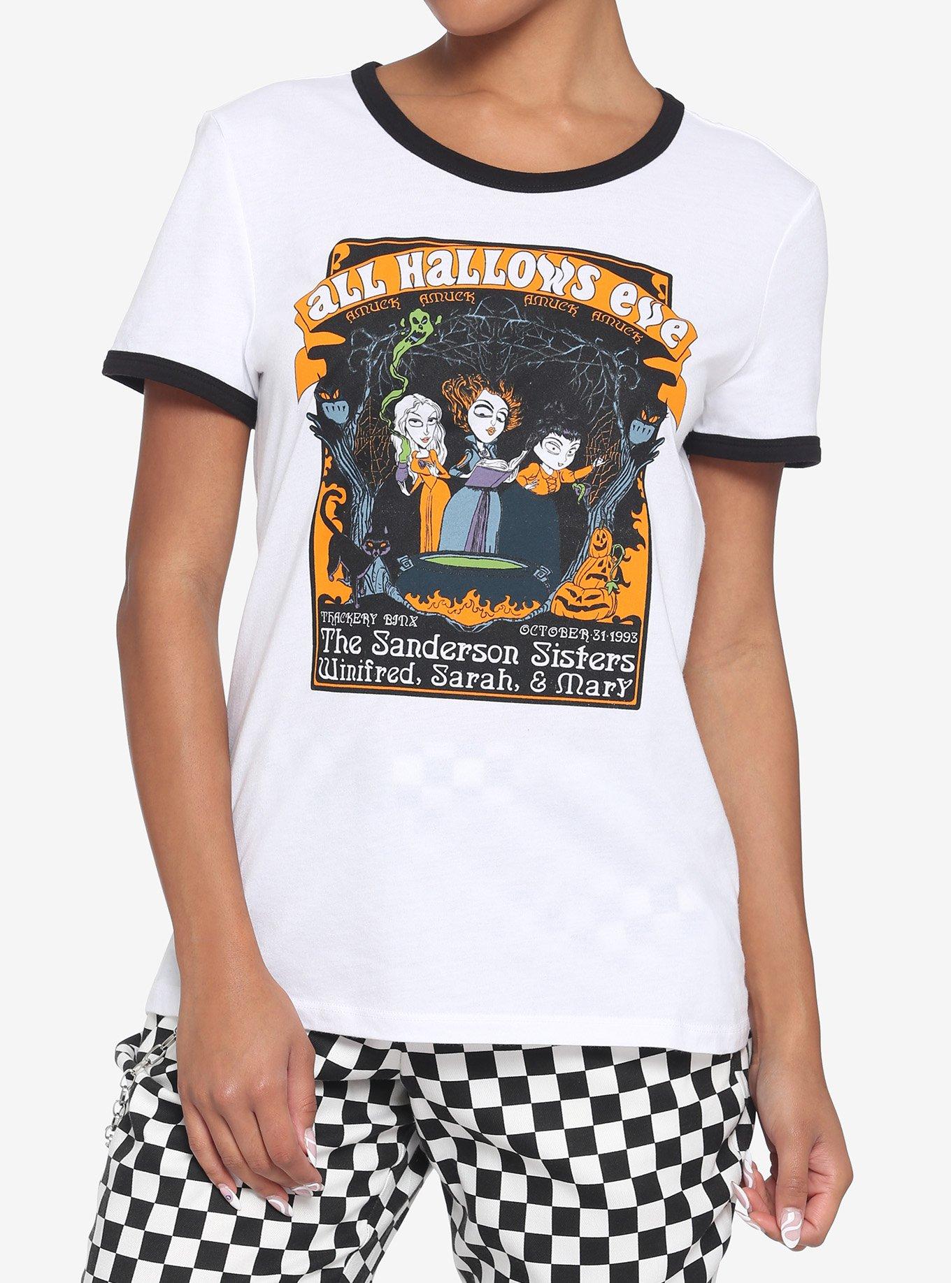 Disney Hocus Pocus Vintage Ringer T-Shirt, MULTI, hi-res