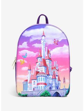 Loungefly Disney Beauty and the Beast Castle Portrait Mini Backpack - BoxLunch Exclusive, , hi-res