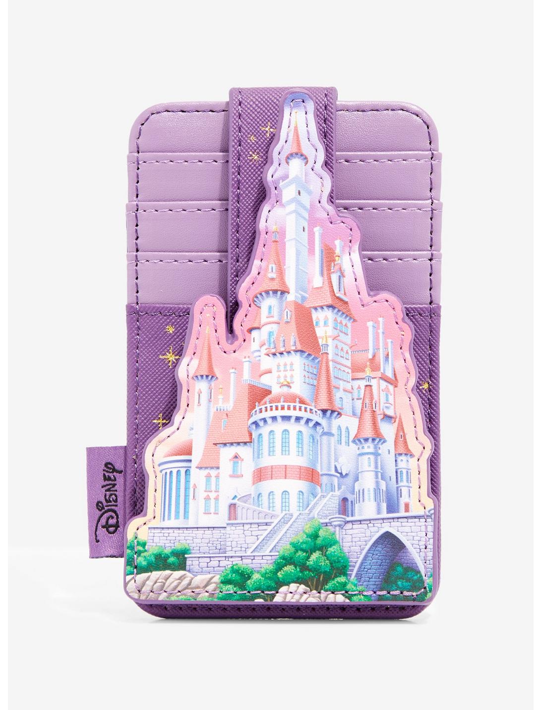 Loungefly Disney Beauty and the Beast Castle Portrait Cardholder - BoxLunch Exclusive, , hi-res
