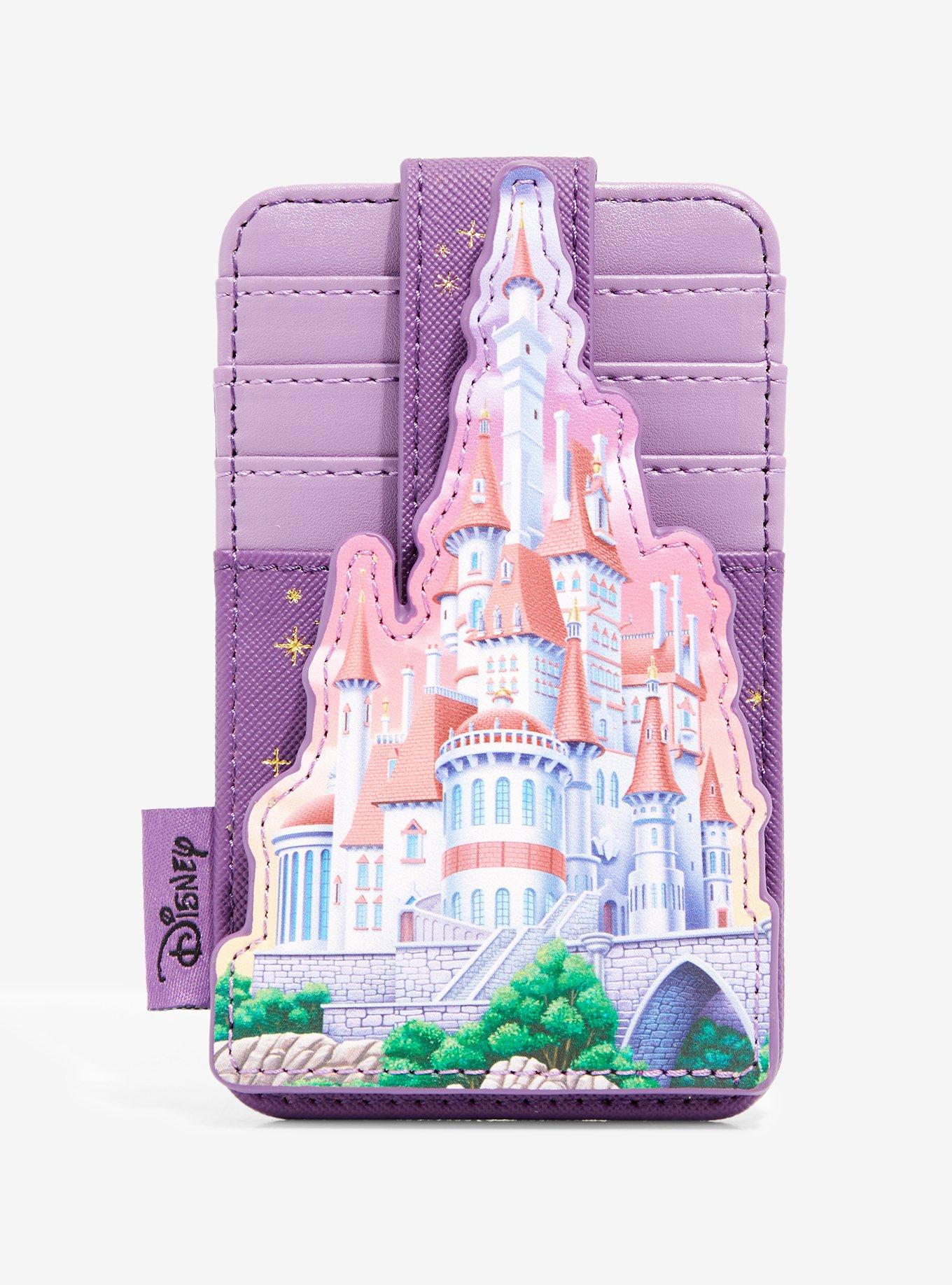 Loungefly Disney Beauty and the Beast Castle Portrait Cardholder - BoxLunch Exclusive, , hi-res