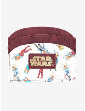 Star Wars Ahsoka Allover Print Cardholder - BoxLunch Exclusive, , hi-res