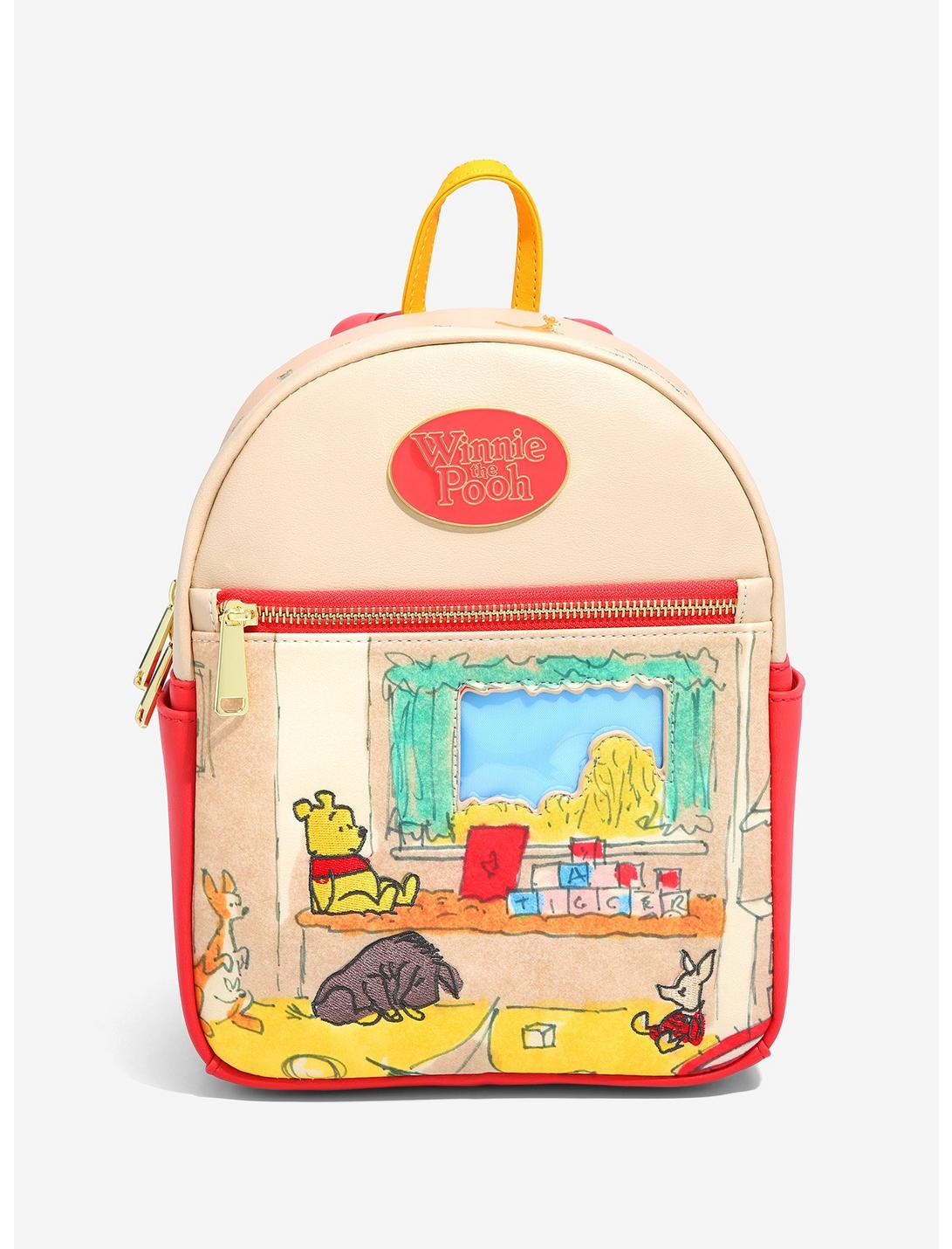 Disney Winnie the Pooh Christopher Robin's Room Mini Backpack - BoxLunch Exclusive, , hi-res