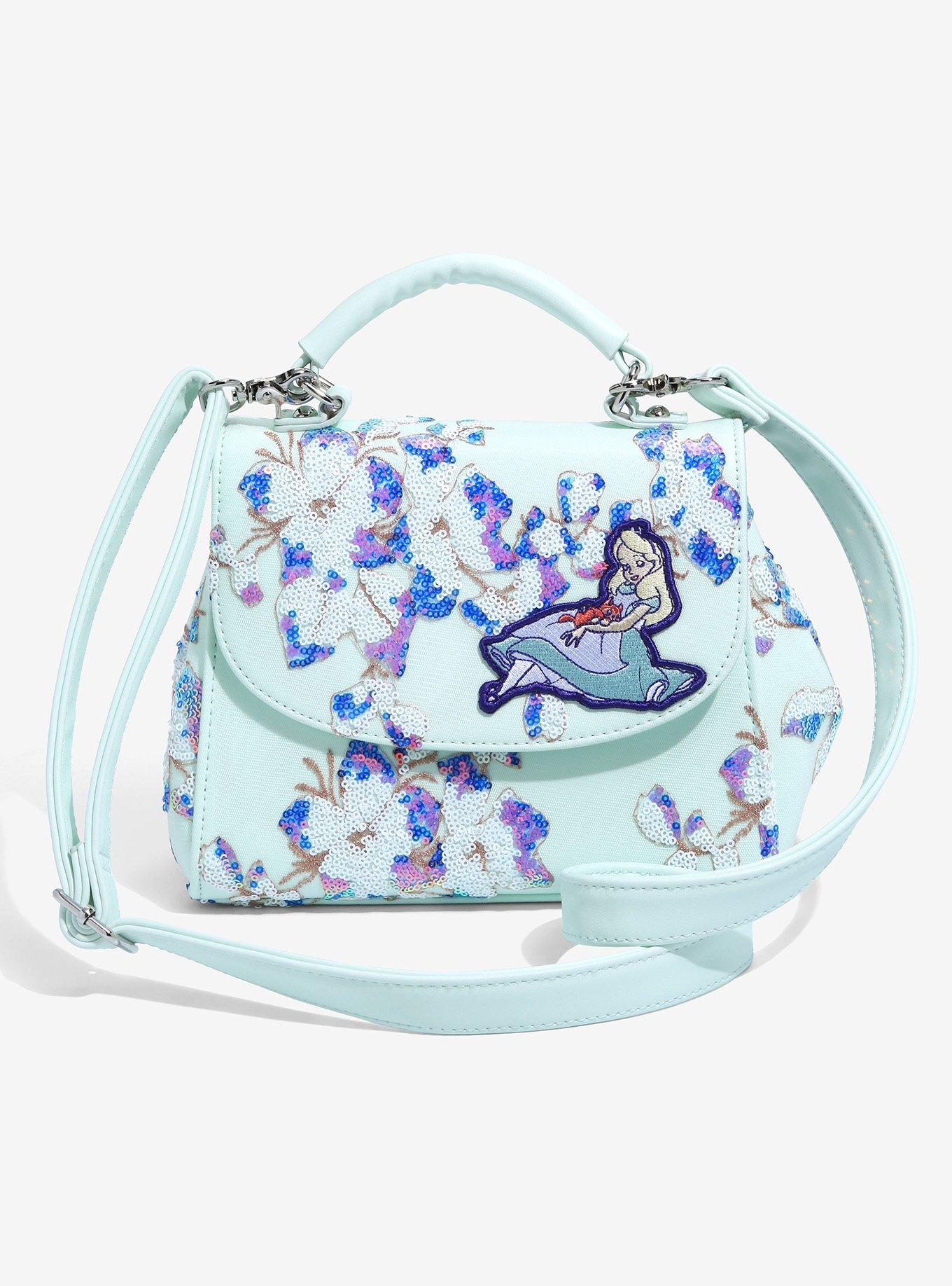 Loungefly Disney Alice in Wonderland Key Hole Crossbody Bag