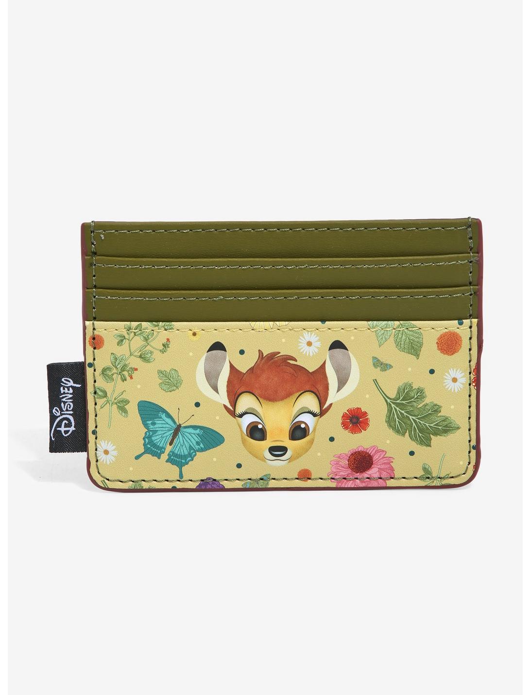 Loungefly Disney Bambi Floral Portrait Cardholder - BoxLunch Exclusive, , hi-res