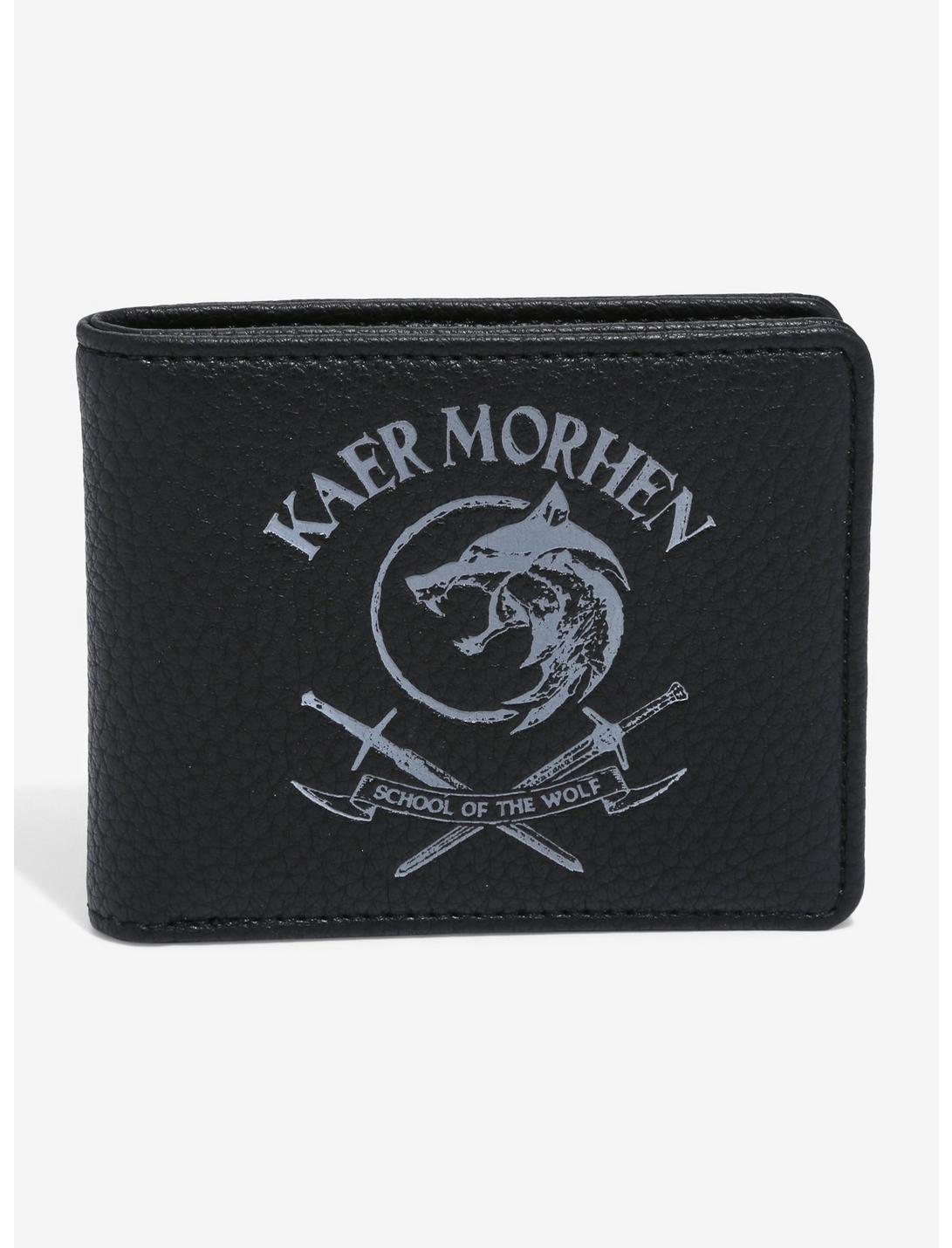 The Witcher Kaer Morhen Logo Bifold Wallet - BoxLunch Exclusive, , hi-res