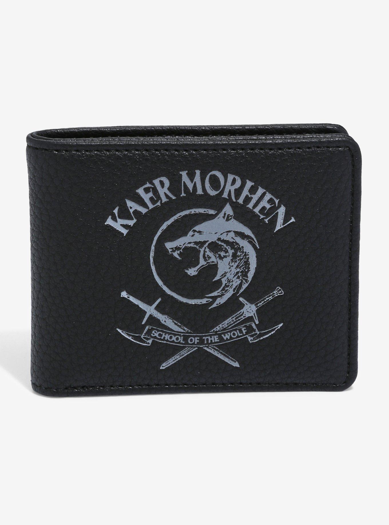 The Witcher Kaer Morhen Logo Bifold Wallet - BoxLunch Exclusive, , hi-res