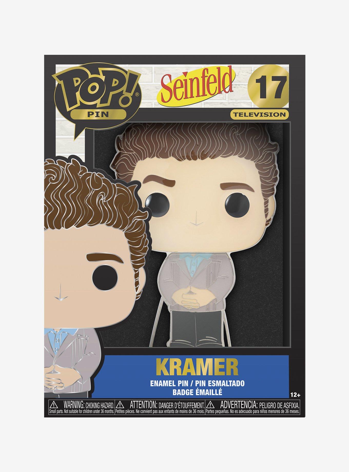 Funko Pop! Television Seinfeld Kramer Large Enamel Pin, , hi-res