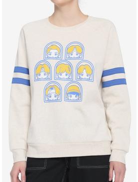 TinyTAN Member Wappen Badge Girls Athletic Sweatshirt Inspired By BTS Hot Topic Exclusive, , hi-res