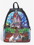 Loungefly Disney Beauty and The Beast Stained Glass Castle Mini Backpack, , hi-res