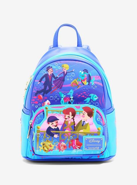 Loungefly Disney Bedknobs and Broomsticks Beautiful Briny Sea Mini Backpack  | BoxLunch