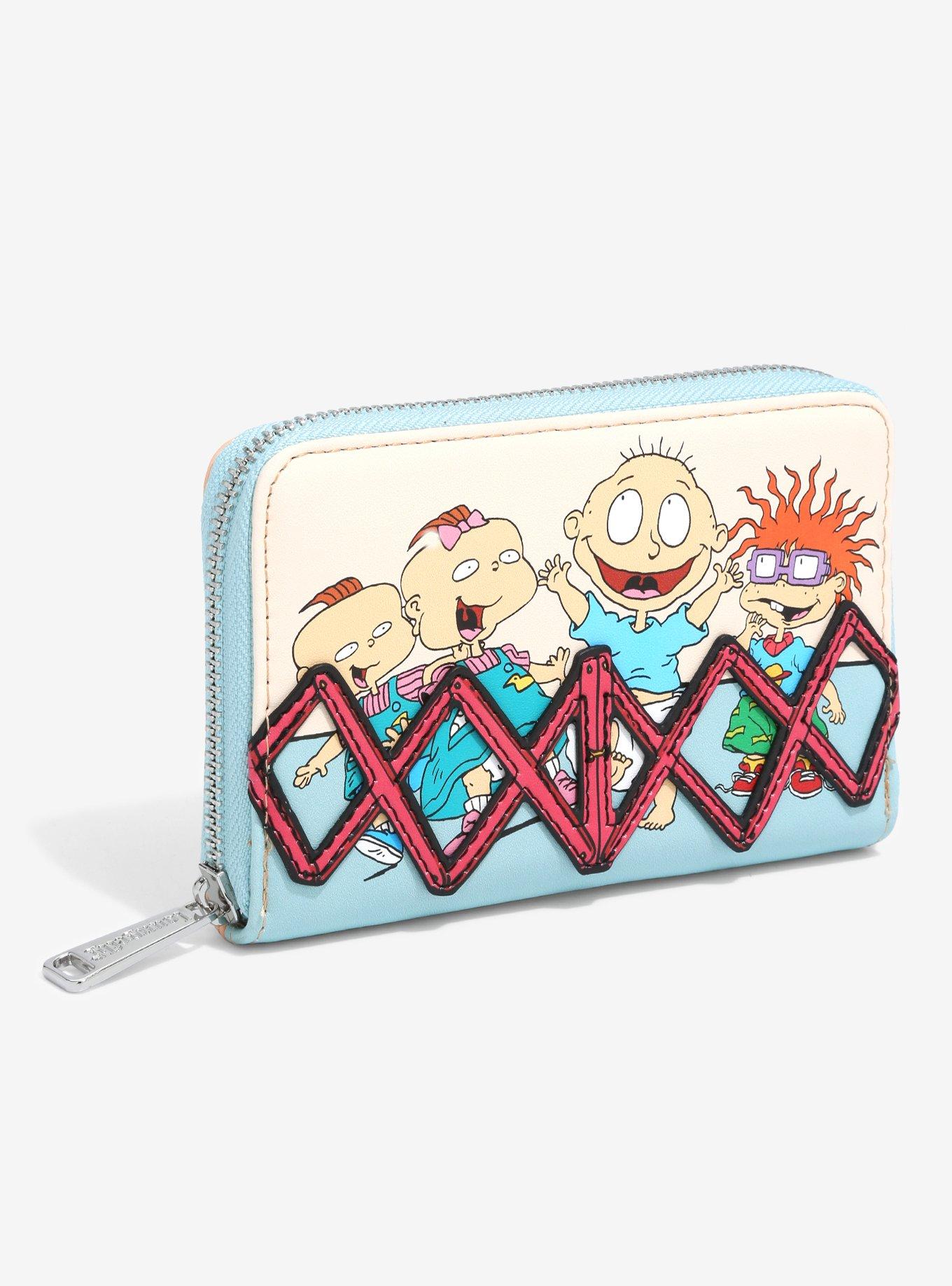 Loungefly Rugrats 30th Anniversary Playpen Small Zip Wallet, , hi-res