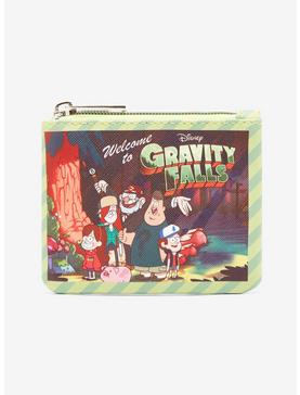 Disney Gravity Falls Postcard Coin Purse - BoxLunch Exclusive, , hi-res