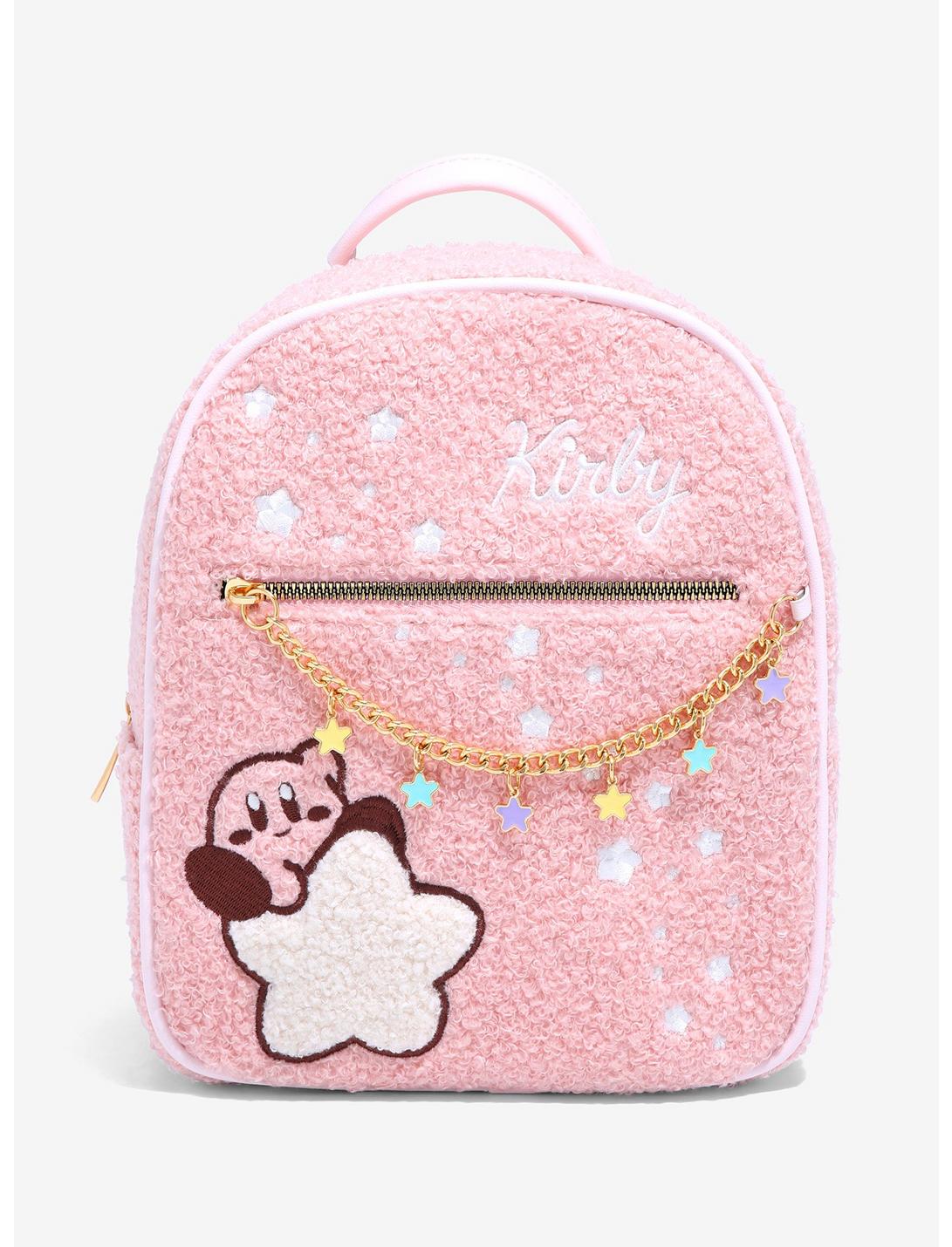 Nintendo Kirby Warp Star Plush Mini Backpack - BoxLunch Exclusive, , hi-res