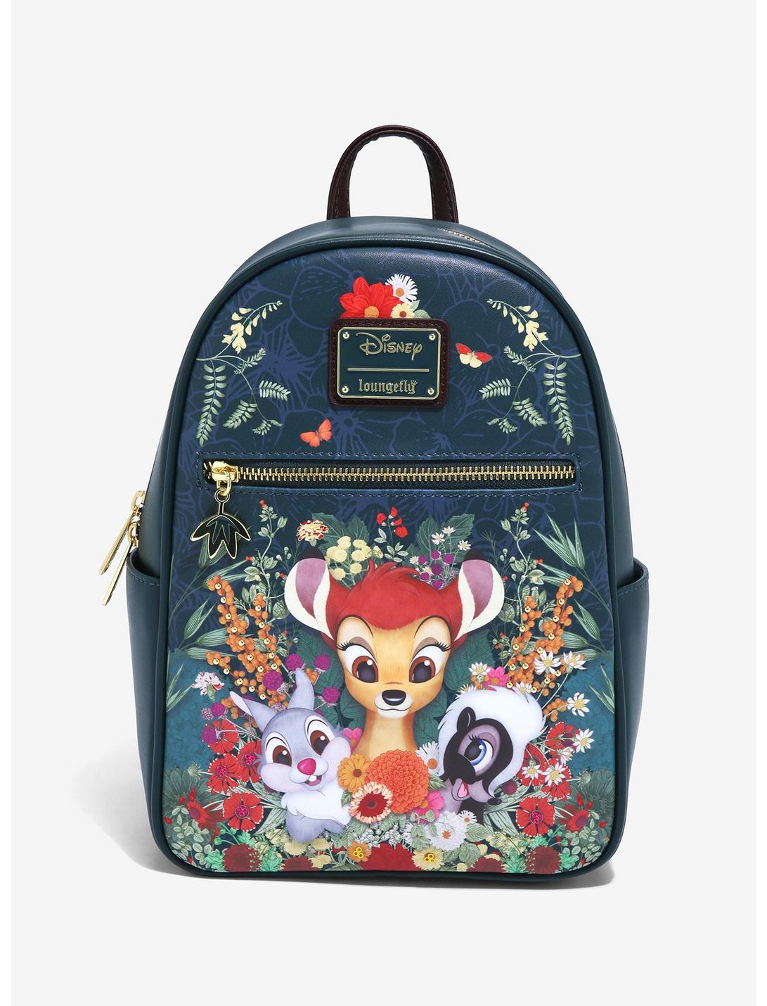 Loungefly Disney Bambi & Friends Botanical Mini Backpack - BoxLunch Exclusive, , hi-res