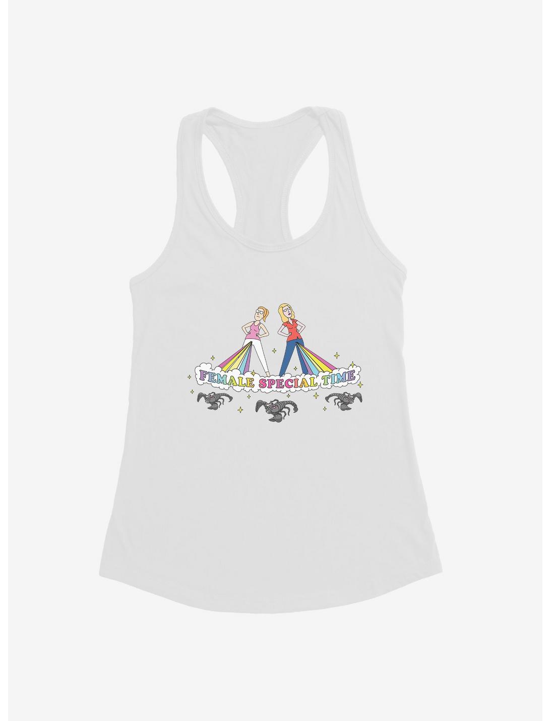 Rick And Morty Female Special Time Girls Tank, WHITE, hi-res