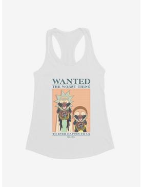 Rick And Morty Wanted Poster The Worst Thing To Ever Happen To Us Girls Tank, , hi-res