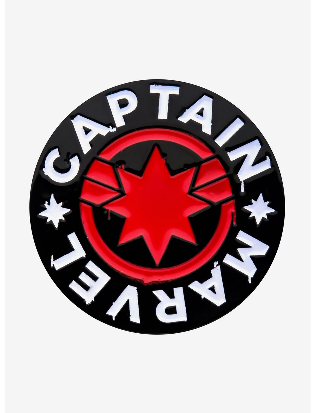 Marvel Captain Marvel Enamel Pin, , hi-res