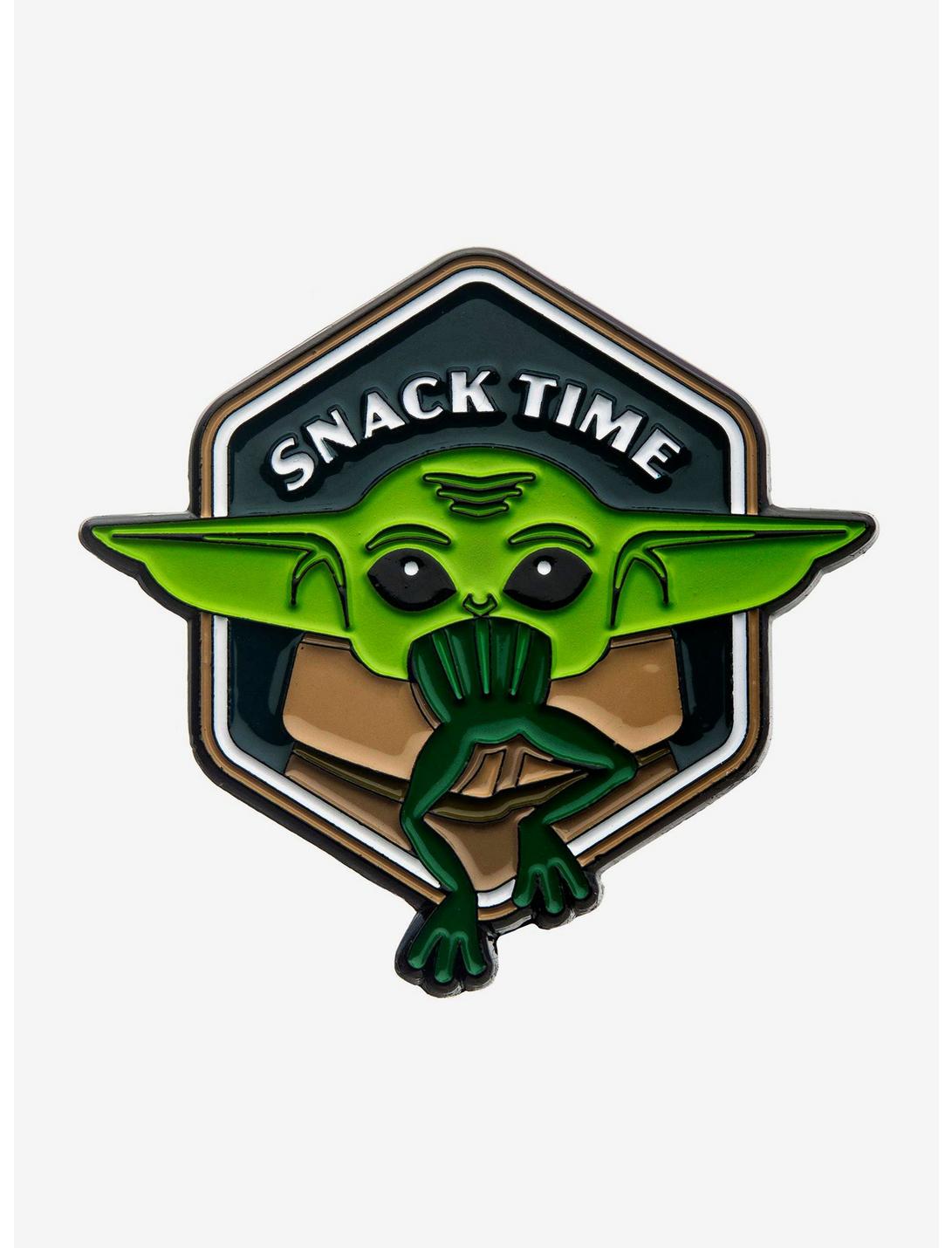 Star Wars The Mandalorian Snack Time Enamel Pin, , hi-res