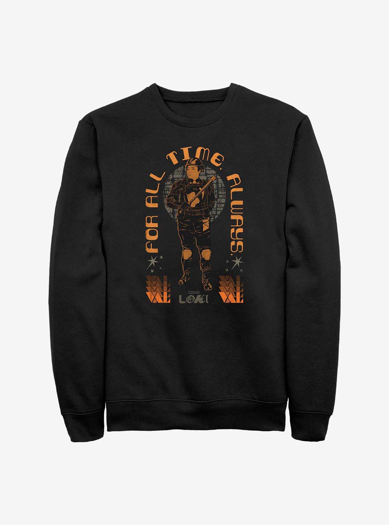 Marvel Loki Hunter B-15 For All Time Sweatshirt, BLACK, hi-res