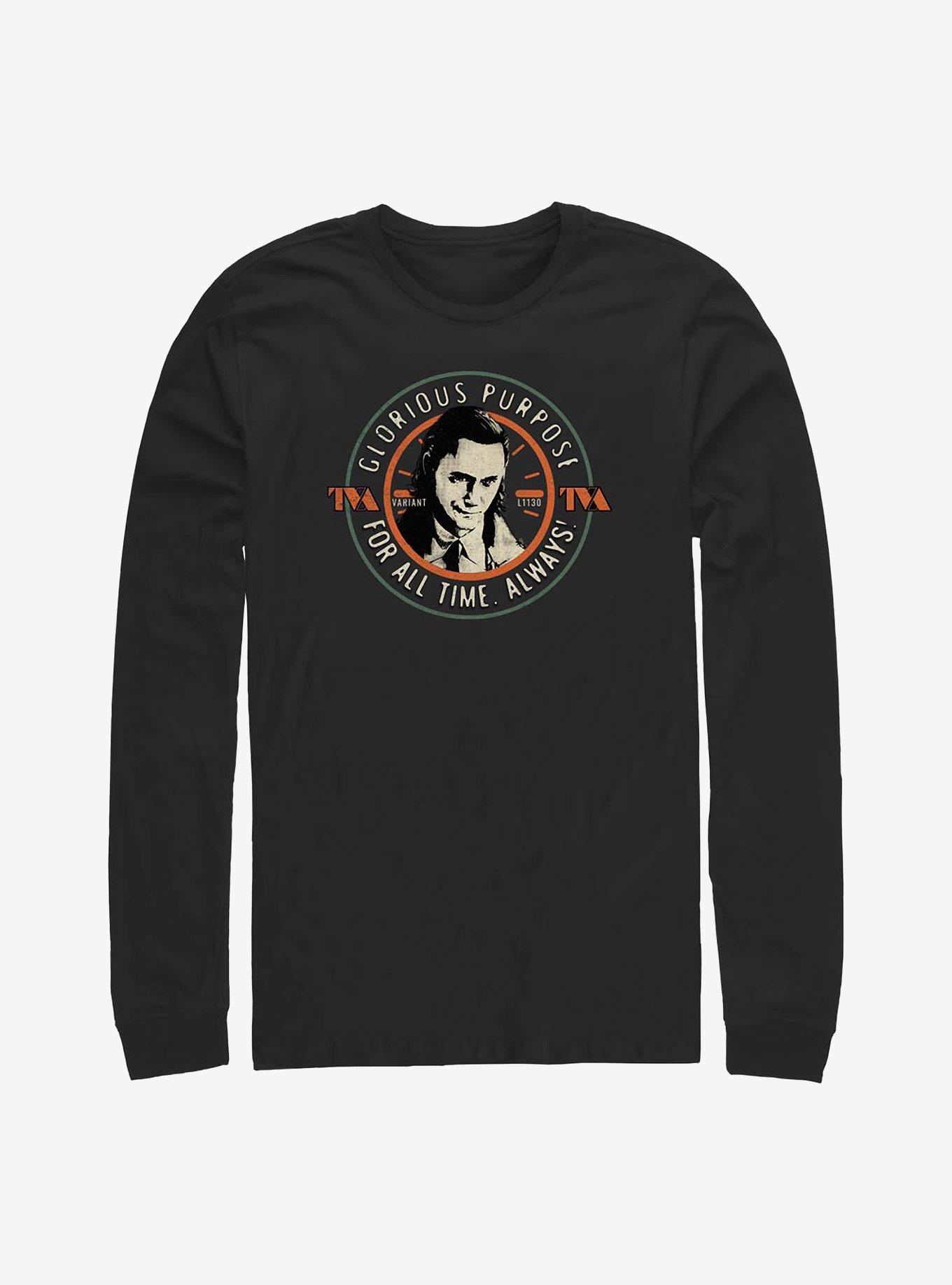 Marvel Loki Circle Stamp Long-Sleeve T-Shirt, , hi-res