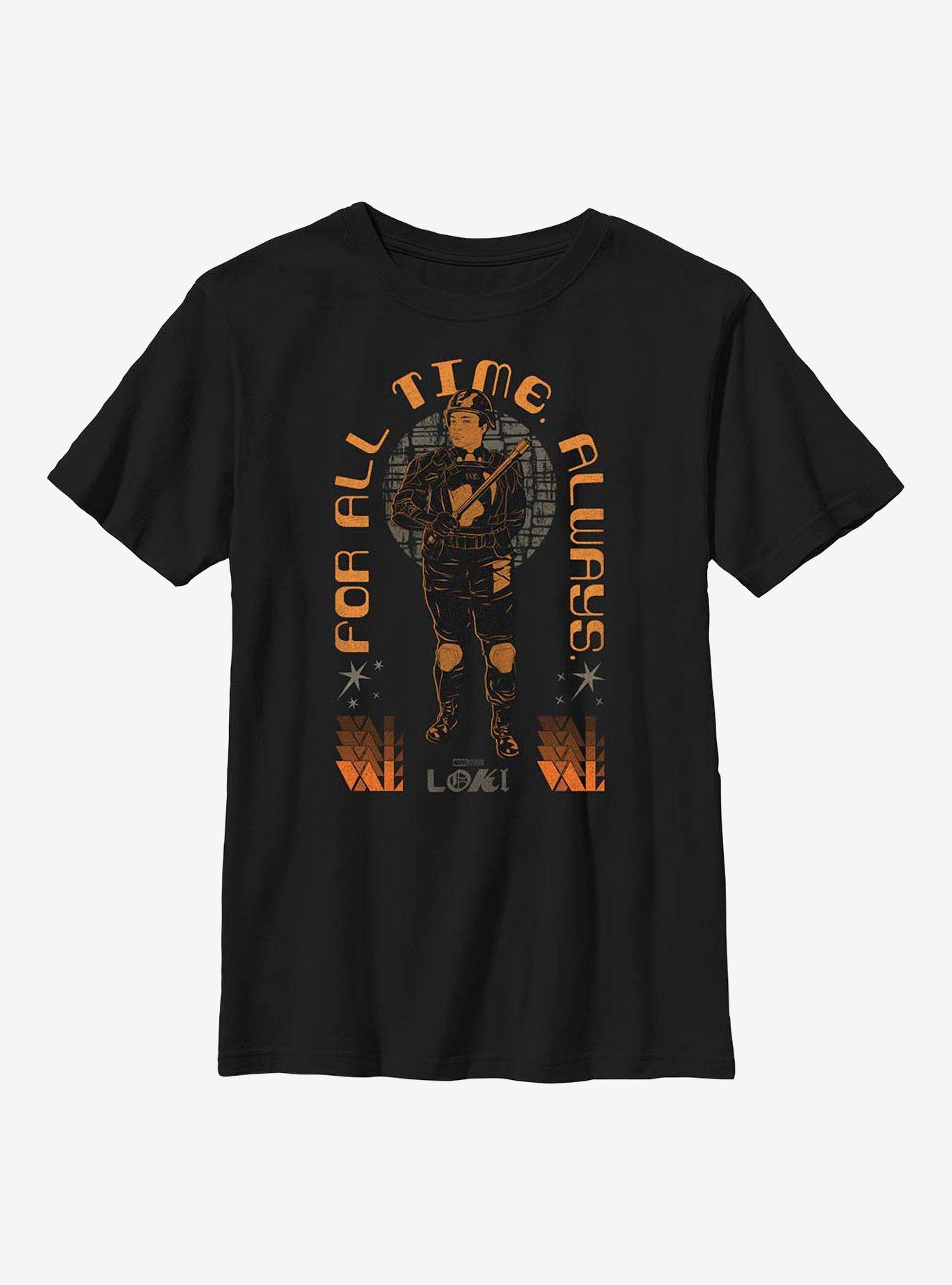Marvel Loki Hunter B-15 For All Time Youth T-Shirt, BLACK, hi-res