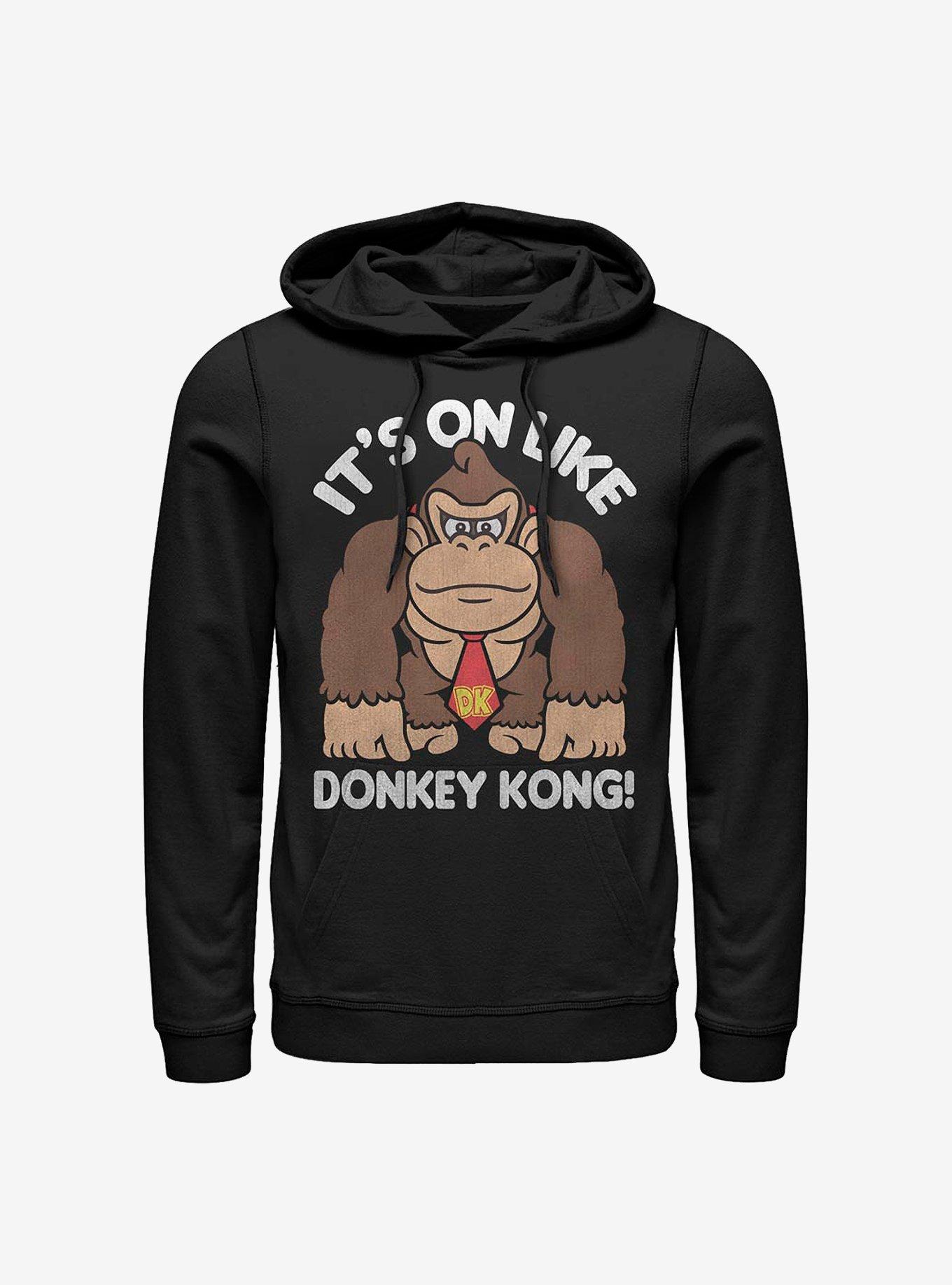Nintendo Donkey Kong Fist Pump Hoodie, BLACK, hi-res