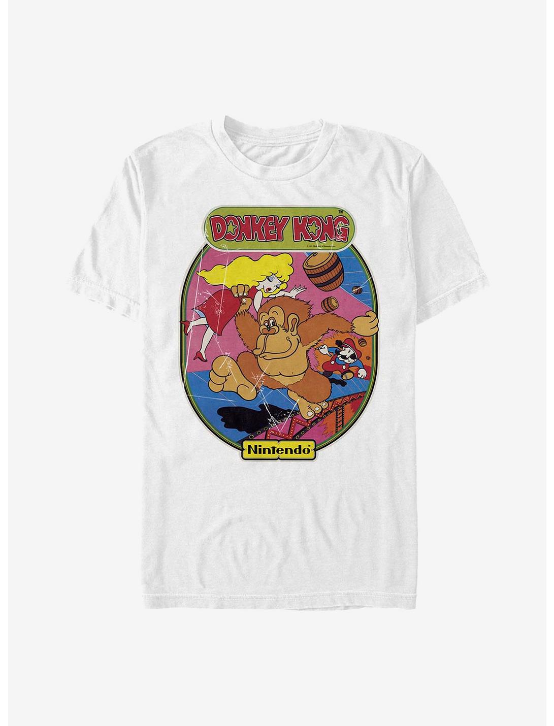 Nintendo Donkey Kong Cartoon T-Shirt, WHITE, hi-res
