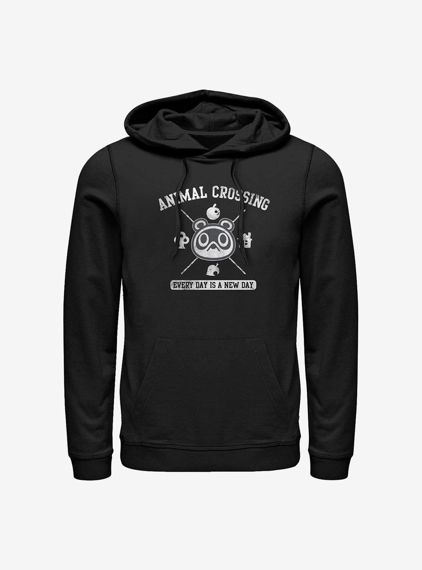 Nintendo Animal Crossing Every Day Hoodie, BLACK, hi-res